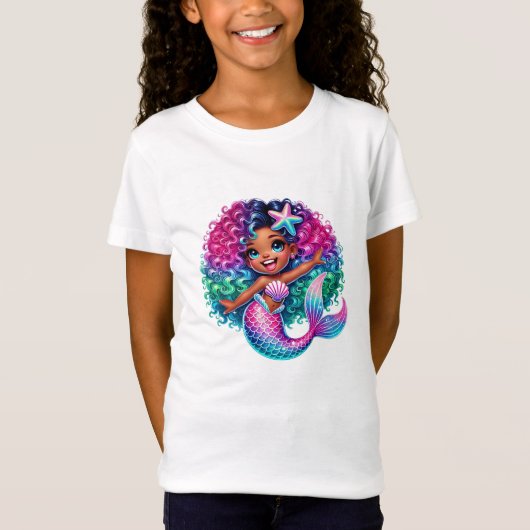 Mermaid Girl T-Shirt (Voorkant)
