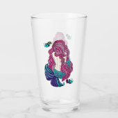 Mermaid Glass Glas (Achterkant)