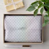 Mermaid Glitter Pattern Tissuepapier (Geschenk)