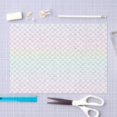 Mermaid Glitter Pattern Tissuepapier (Craft)