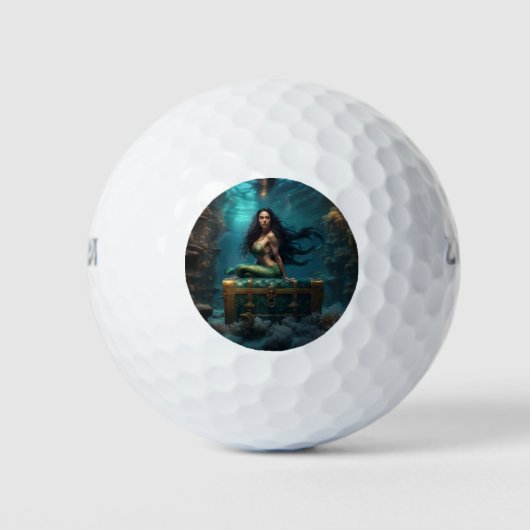 Mermaid Golfballen (Voorkant)