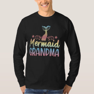 Mermaid Grandma Underwater Grandmoeder Myth Folklo T-shirt