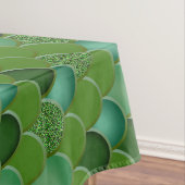 Mermaid Green Warrior Tablecloth Tafelkleed (Voorbeeld)