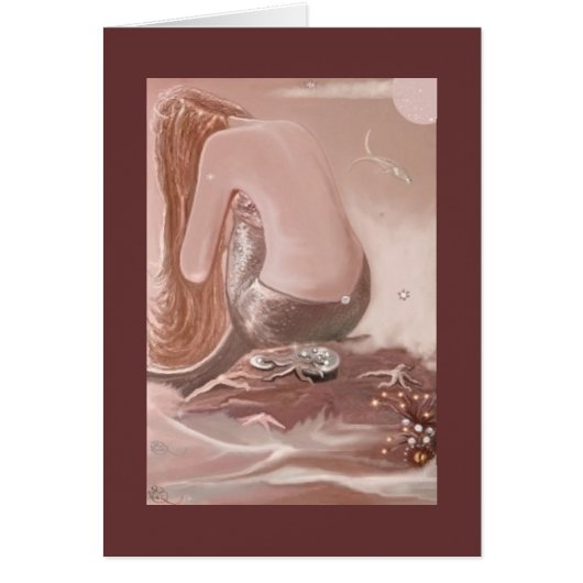 Mermaid Grooming (kaart) (Voorkant)