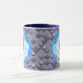Mermaid Guerrier Grey Mug (Centre)