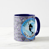 Mermaid Guerrier Grey Mug (Devant droit)