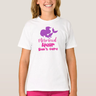 Mermaid Hair maakt niet uit, Mermaid Silhouette, T T-shirt