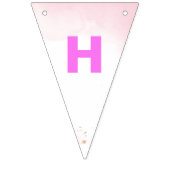 Mermaid Happy Birthday Vlaggetjes (Tweede vlag)