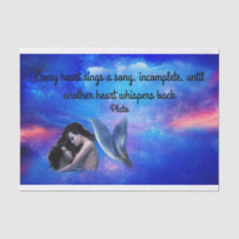 Mermaid in Love Tissue Paper Tissuepapier