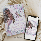 Mermaid Invitation Anniversaire Mermaid invitation