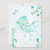 Mermaid invitation d'anniversaire Fille Fête magiq (Dos)