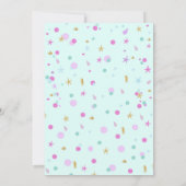 Mermaid Invitations Anniversaire Mermaid Party (Dos)