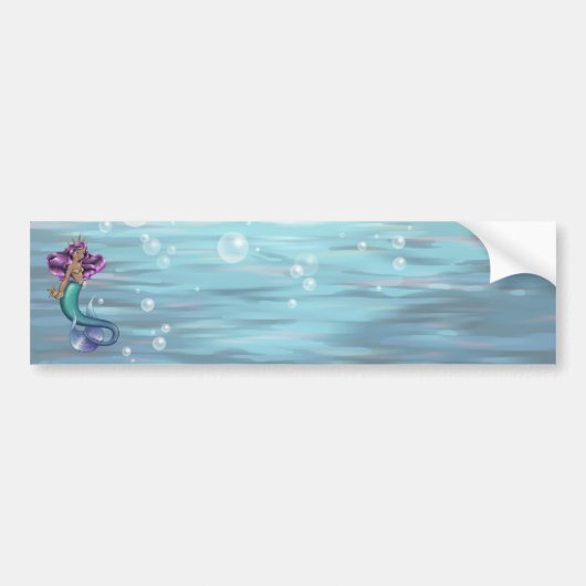 Mermaid Iole Bumpersticker (Voorkant)