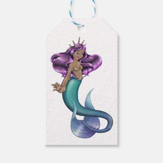 Mermaid Iole Cadeaulabel (Voorkant)