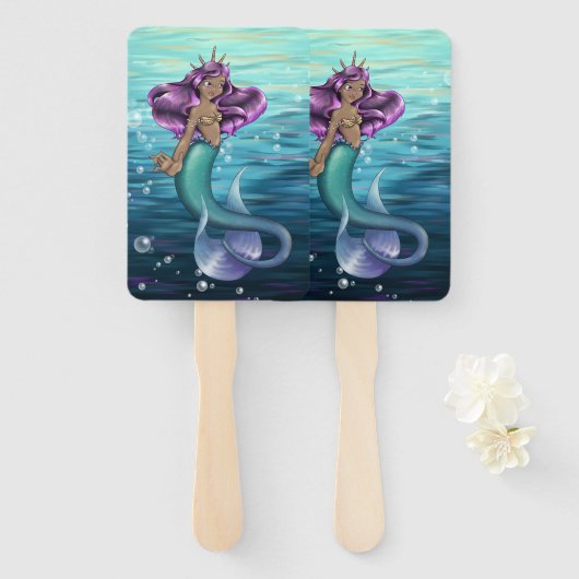 Mermaid Iole Handwaaier (Voorkant en achterkant)
