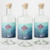 Mermaid Iole Likeurfles Etiket (Flessen)