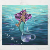 Mermaid Iole Likeurfles Etiket (Enkel label)