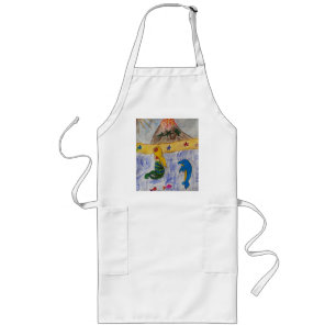 Mermaid Island Apron Lang Schort