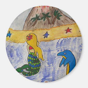 Mermaid Island Magnet Magneet