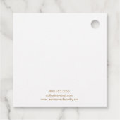 Mermaid Jewelry Price Label (Achterkant)