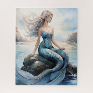 Mermaid Jigzaag Puzzle Legpuzzel