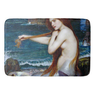 Mermaid, John William Waterhouse Badmat