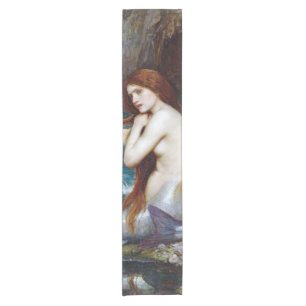 Mermaid, John William Waterhouse Korte Tafelloper