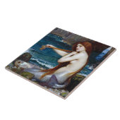 Mermaid, John William Waterhouse Tegeltje (Zijkant)