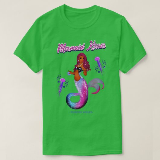 Mermaid Kisses T-shirt (Design voorkant)