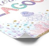 Mermaid Lagoon Bord Onderwater Zee Strand Oceaan Poster (Hoek)