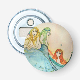 Mermaid Lagoon Bottle Open Button Flesopener