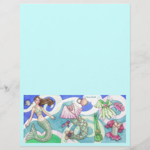 Mermaid Large Stationery