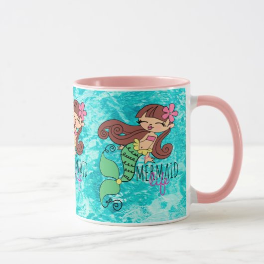 Mermaid Life 11 oz Combo Mug (Droite)
