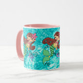 Mermaid Life 11 oz Combo Mug (Devant gauche)