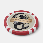 Mermaid Logo Poker Chip (Enkel)
