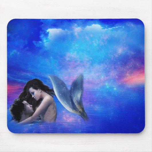 Mermaid Love Mousepad Muismat (Voorkant)