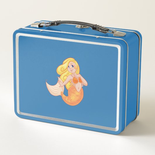 Mermaid lunchbox! (Achterkant)