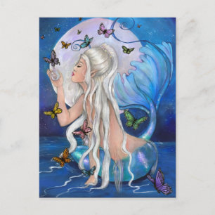 "Mermaid Magic"-briefkaart Briefkaart