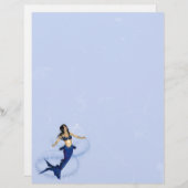 Mermaid Magic Stationery Letterhead (Voorkant / Achterkant)