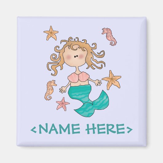 Mermaid Magneet (Voorkant)