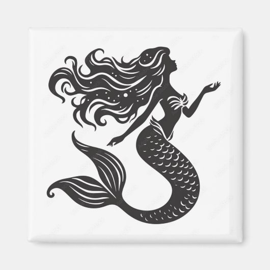 Mermaid Magnet Magneet (Voorkant)