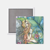 Mermaid Magnet par Molly Harrison (Recto/Verso)