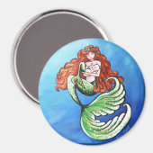 Mermaid Mama Magnet (Recto/Verso)