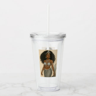 Mermaid Manifestatie Acryl Tumbler Acryl Drinkbeker