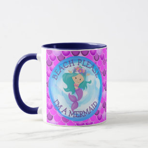 Mermaid Mappé Joyeux Mug Violet