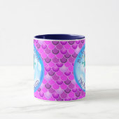 Mermaid Mappé Joyeux Mug Violet (Centre)