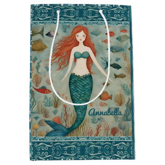 Mermaid Medium Cadeauzakje (Voorkant)