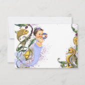 Mermaid Merci Cartes (Dos)