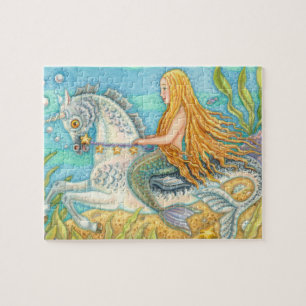MERMAID & MERHORSE UNICORN, IMAGINAIRE PUZZLE Jigs