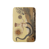 Mermaid / Merman King Badmat (Voorkant Verticaal)